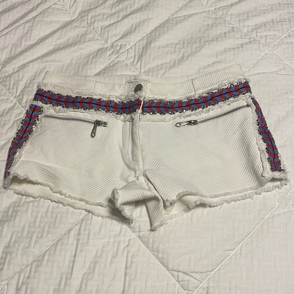 Rebecca Minkoff white shorts size 2